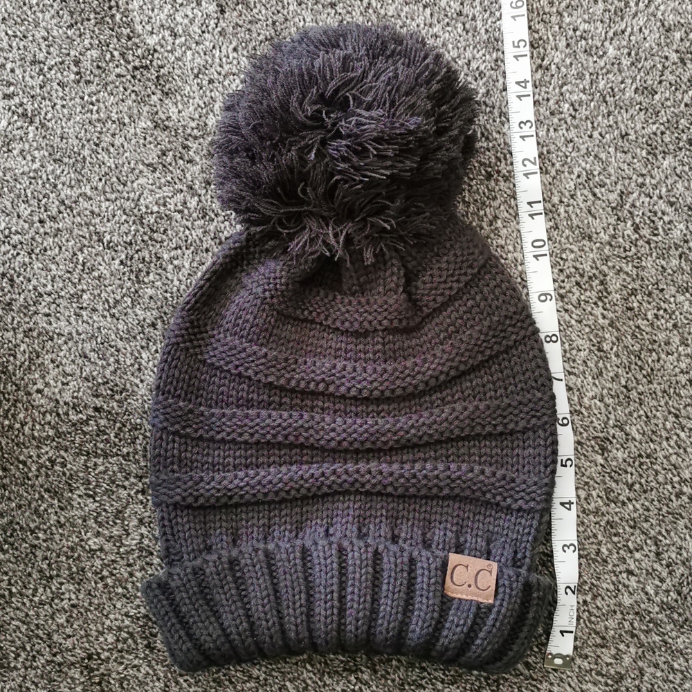 C.C Charcoal Beanie
